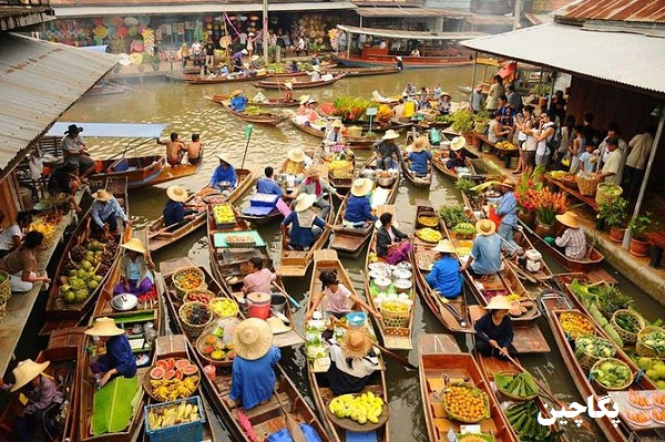 بازارهای شناور تایلند 