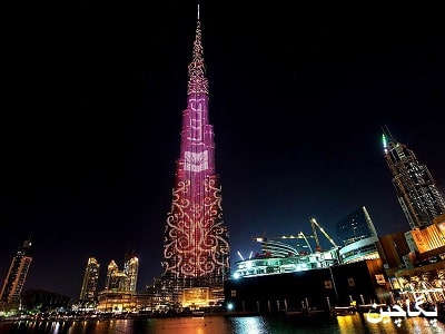 برج خلیفه بلندترین آسمان خراش جهان در دبی