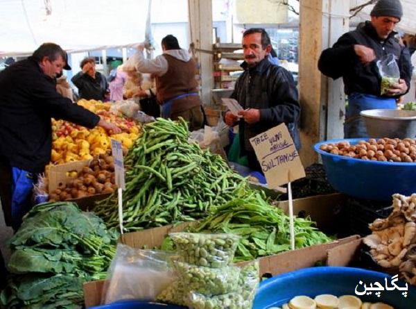 بازار محصولات کشاورزی یا بازار سنتی کشاورزان در آنتالیا
