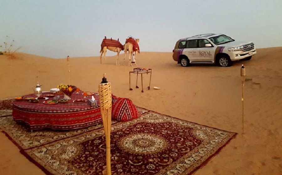 کمپینگ در سافاری صحرای دبی