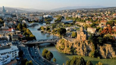 تصویری زیبا از شهر تفلیس