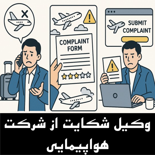 نحوه شکایت از شرکت هواپیمایی با کمک وکیل